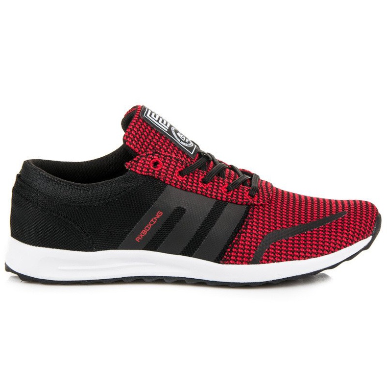 Ax Boxing Materiale scarpe sportive rosso nero