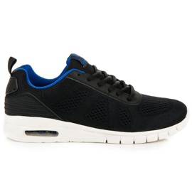 Ax Boxing Scarpe da corsa in tessuto nero