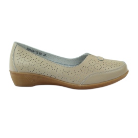 Scarpe da donna traforate Vinceza beige