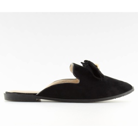 Pantofole Lordsy nere D-6539 nere nero
