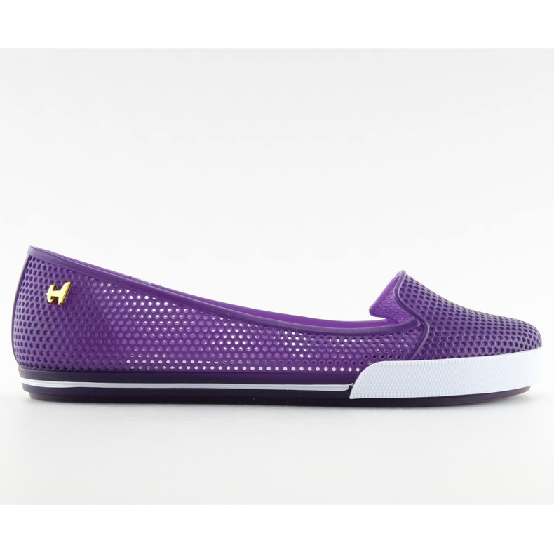 Trunks meliski fioletowe KM59 MARINO / BIANCO viola