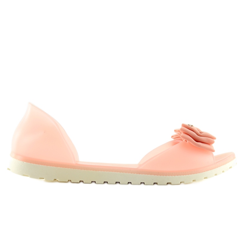 Ballerine open toe meliski beige S1 nude rosa