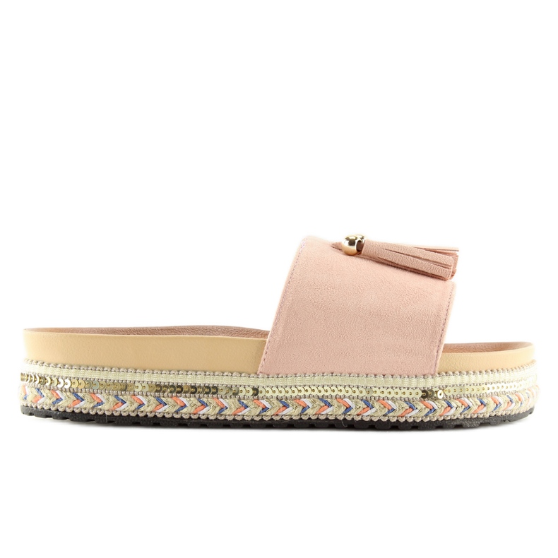 Ciabatte rosa da donna LS-93 rosa