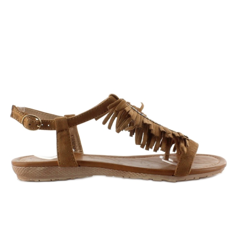 Sandali stile indiano k1626301 Camel marrone