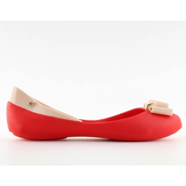 Ballerine meliski rosso KM98 ROSSO / D.BEIGE