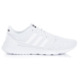 Adidas CF QT Racer in DB0279 bianca