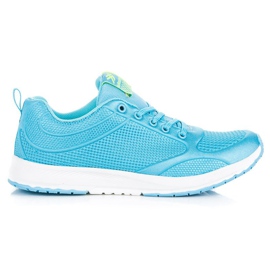 Ax Boxing Scarpe in tessuto blu
