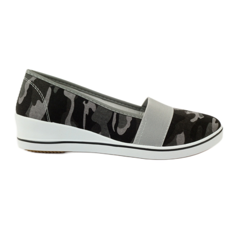 Sneakers mimetiche con zeppa Mckey 182 verde