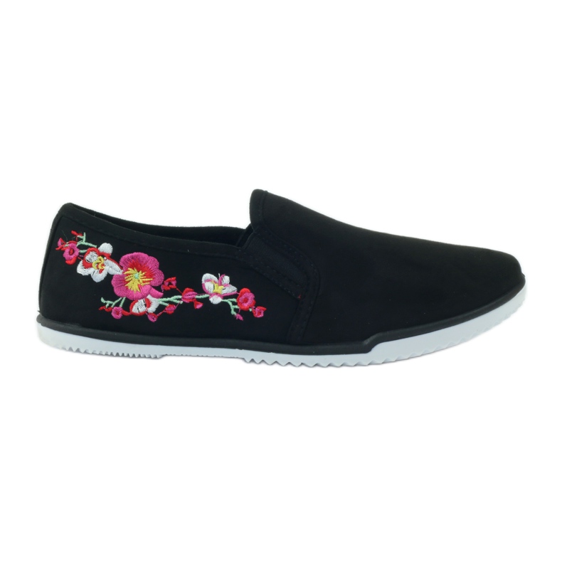 Sneakers Mckey 180 in suede floreale nero