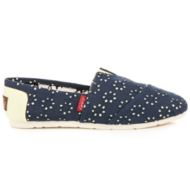 L. Day Espadrillas senza lacci blu