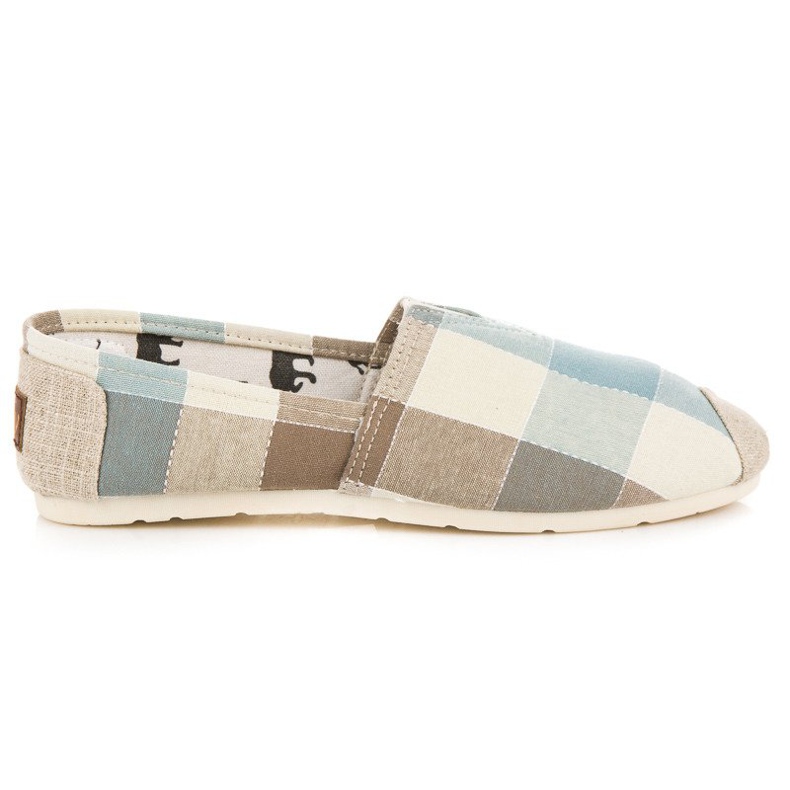 L. Day Comode espadrillas a scacchi multicolore