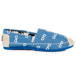 L. Day Slipon blu