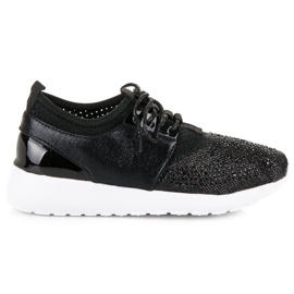 Eleganti scarpe slip-on nero