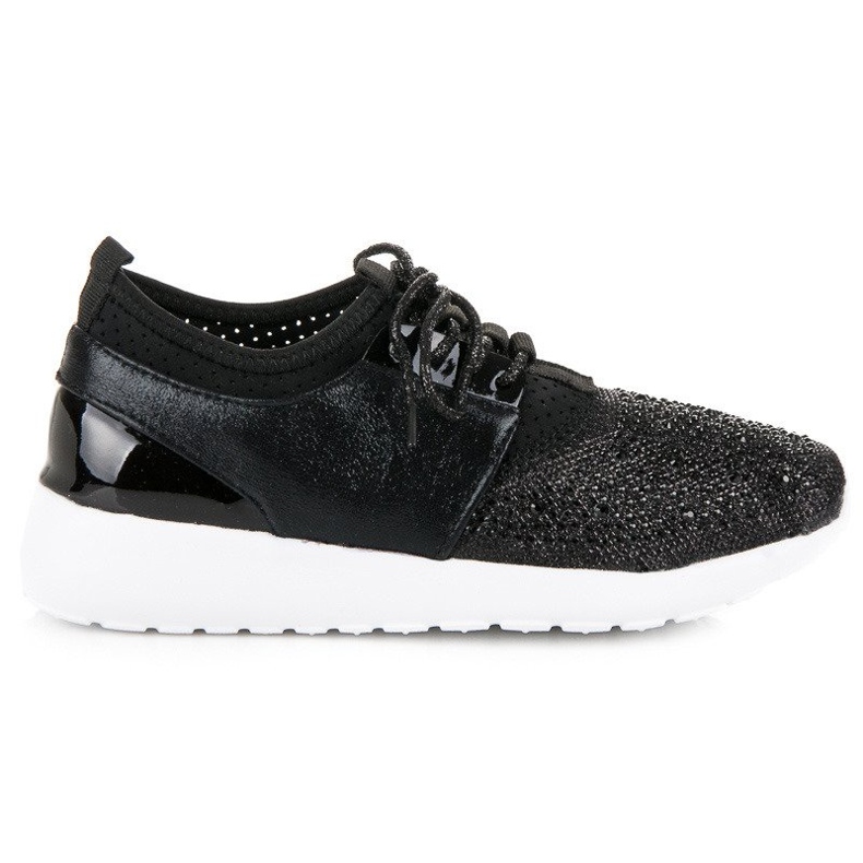 Eleganti scarpe slip-on nero