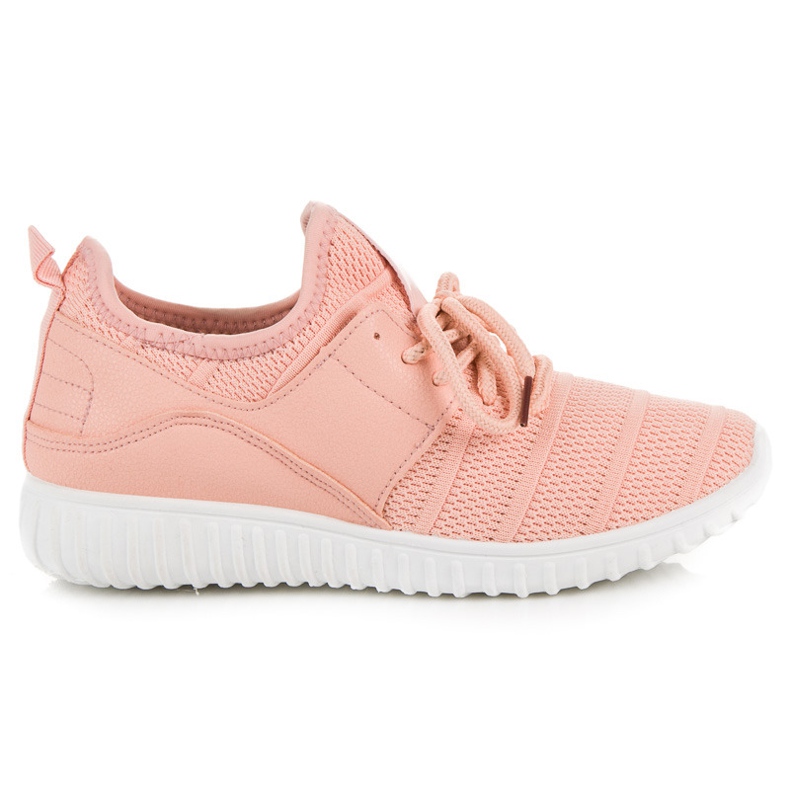 Sneaker slip-on color salmone rosa