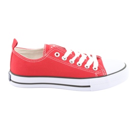 American Club Sneaker rosse LH18 legate da donna rosso