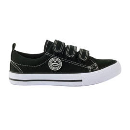 American Club Sneakers nere americane in velcro nero