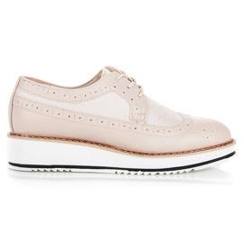 Super Me Scarpe stringate beige