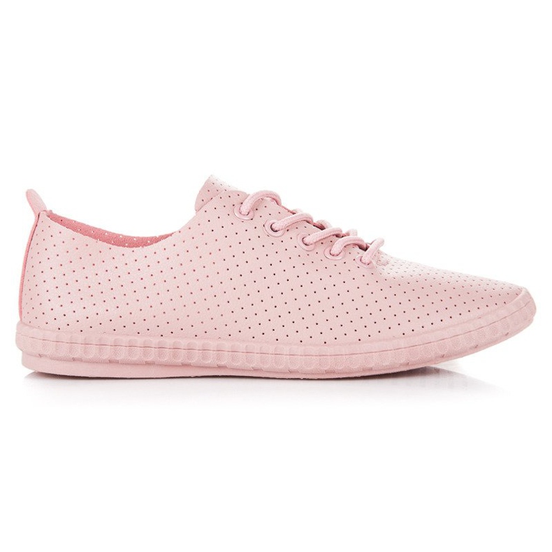 Sneakers rosa traforate