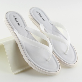 Infradito bianche da donna CK41P White bianco