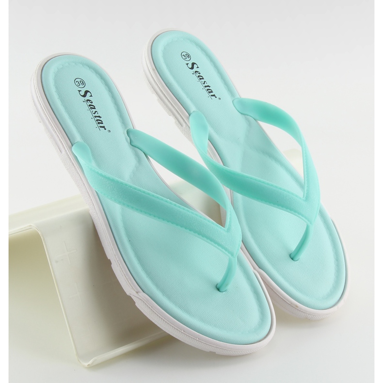 Infradito blu da donna CK41P LT.BLUE