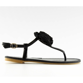 Infradito con nero T314P nero