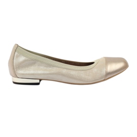 Ballerine da donna elastiche Gamis 1402 oro d'oro