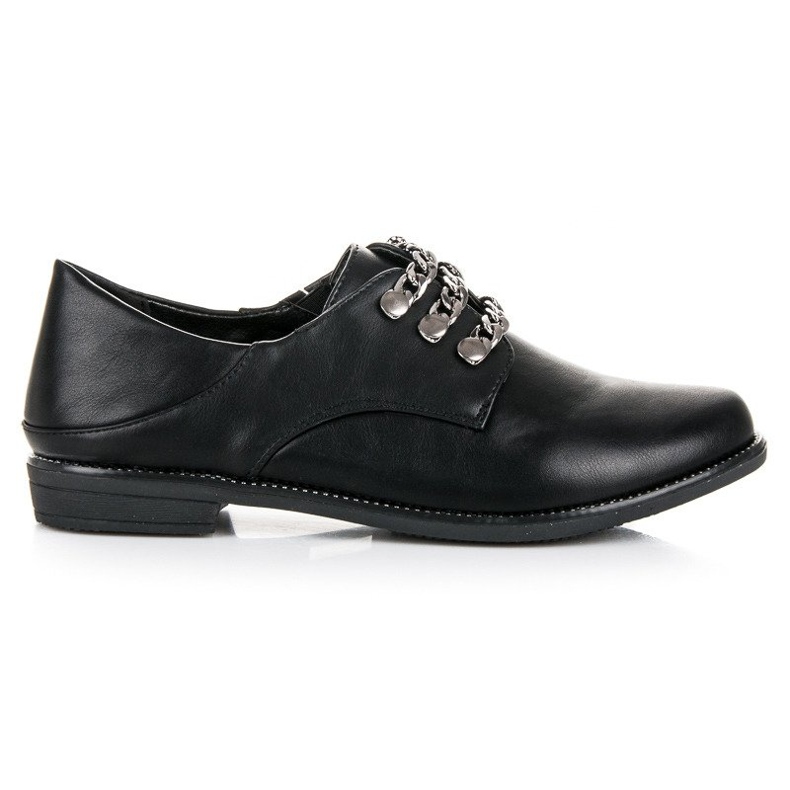 Anesia Paris Scarpe senza lacci nero