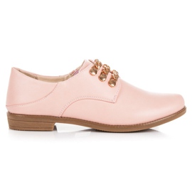Anesia Paris Scarpe senza lacci rosa