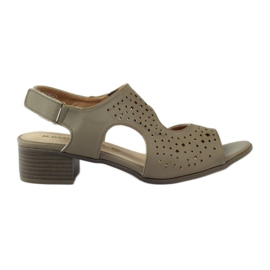 M.Daszyński Sandali in pelle Daszyński beige