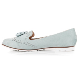 Sergio Todzi Mocassini Boho alla menta verde