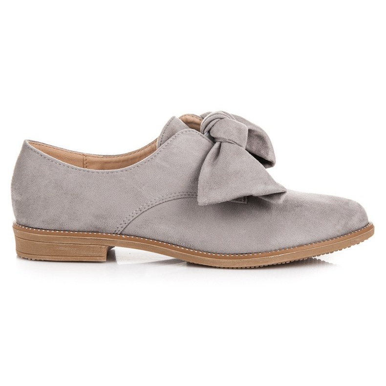 Bestelle Scarpe slip-on in camoscio grigio