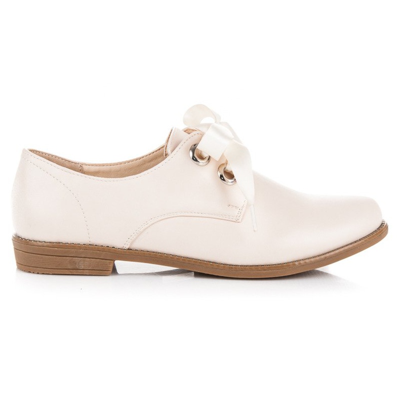 Anesia Paris Scarpe con nastro nero marrone
