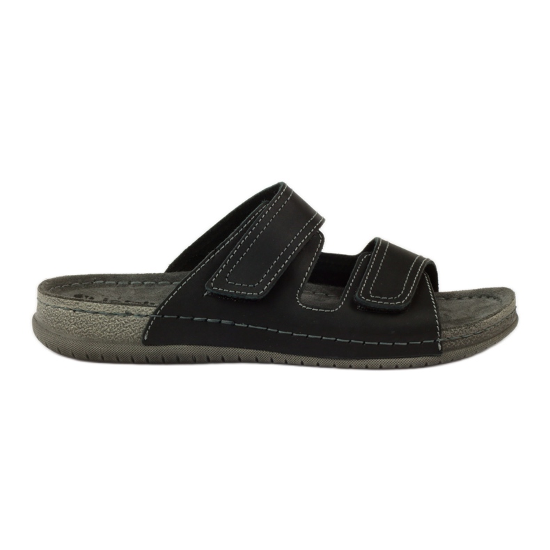 Inblu TH06 Infradito con chiusura in velcro nero