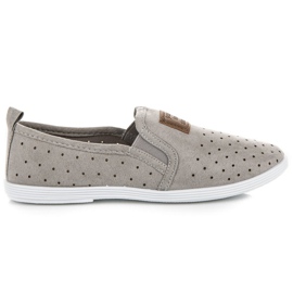 Sneaker MCKEYLOR in pelle scamosciata grigio