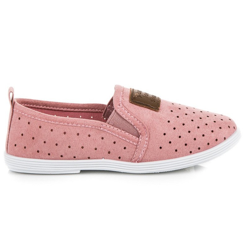 Sneakers mckeylor in camoscio rosa