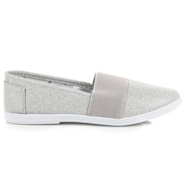 Sneakers slip-on mckeylor argento grigio