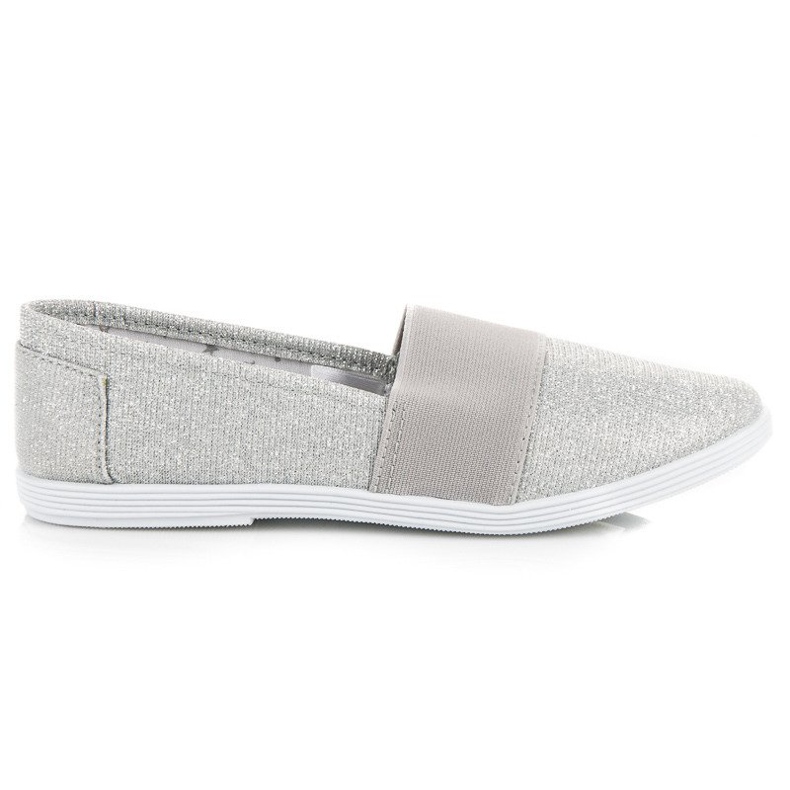 Sneakers slip-on mckeylor argento grigio