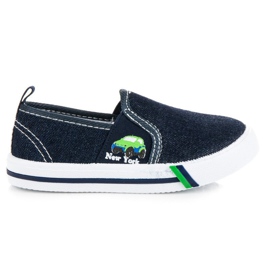 Blu marino MCKEYLOR slipony blu navy