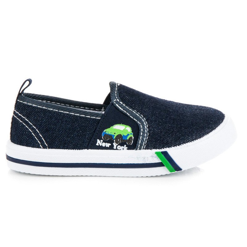 Blu marino MCKEYLOR slipony blu navy