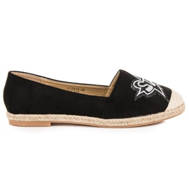 Sweet Shoes Espadrillas in camoscio nero