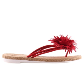Rosso Infradito CK32P rosso
