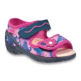 Befado scarpe per bambini pu 433X021 blu navy rosa