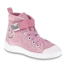 Scarpe per bambini Befado 268X068 rosa grigio
