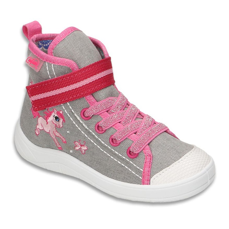 Scarpe per bambini Befado 268X059 rosa grigio