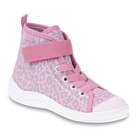 Scarpe per bambini Befado 268Y057 rosa grigio