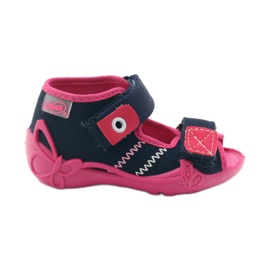 Scarpe per bambini Befado 242P056 blu navy rosa