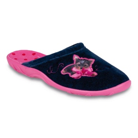 Scarpe da donna colorate Befado pu 235D100 rosa blu navy