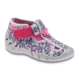 Scarpe per bambini Befado 190P081 rosa grigio