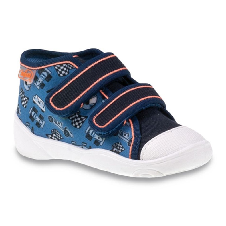 Scarpe per bambini Befado arancioni blu navy blu
